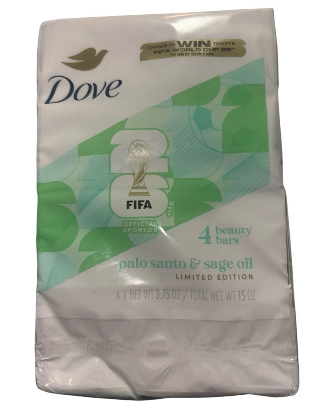 Dove Palo Santo & Sage Oil Beauty Bars (4 Pack)